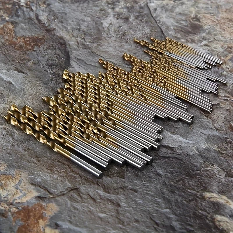 Titanium Coated Drill Bits HSS Speed Steel Tool Power Tools 1 5 2