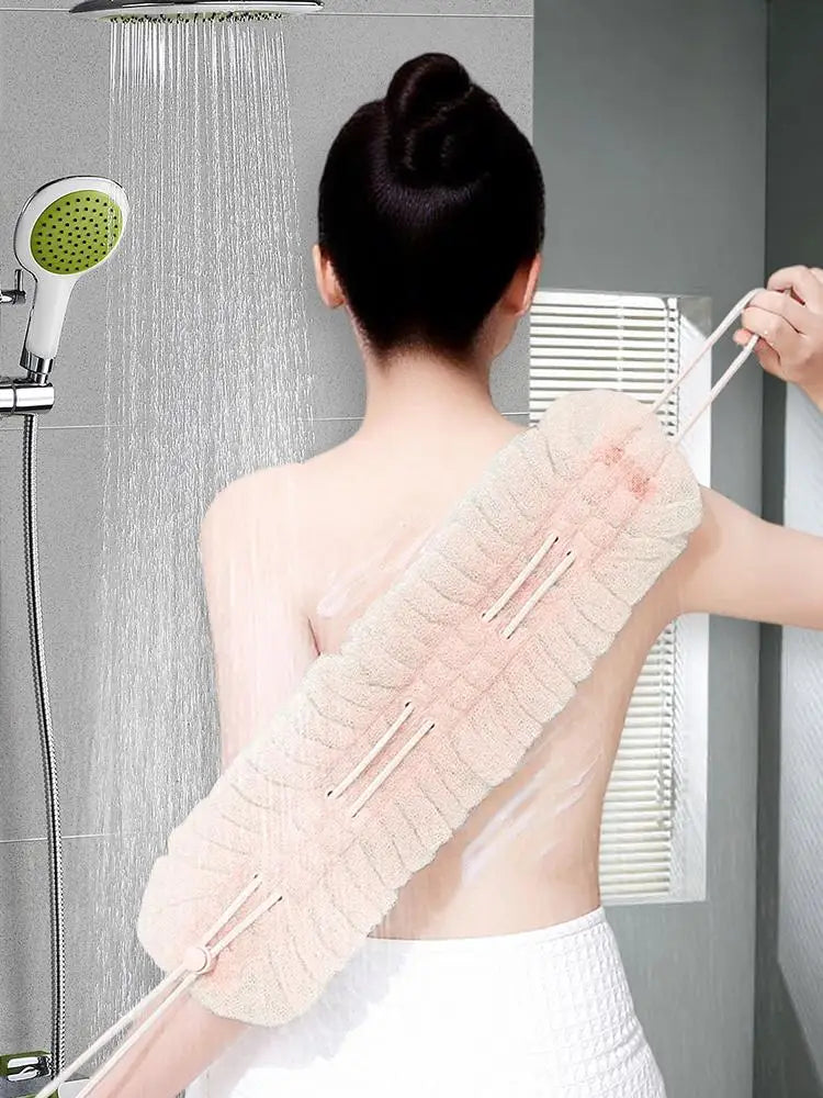 Loofah Washcloth Combo Exfoliation Washcloth Towel with Suction Cup Bath Exfoliation Puff Ball for Skin Renewal Body Wash Deep Peaceful Pleasures Health and Wellness