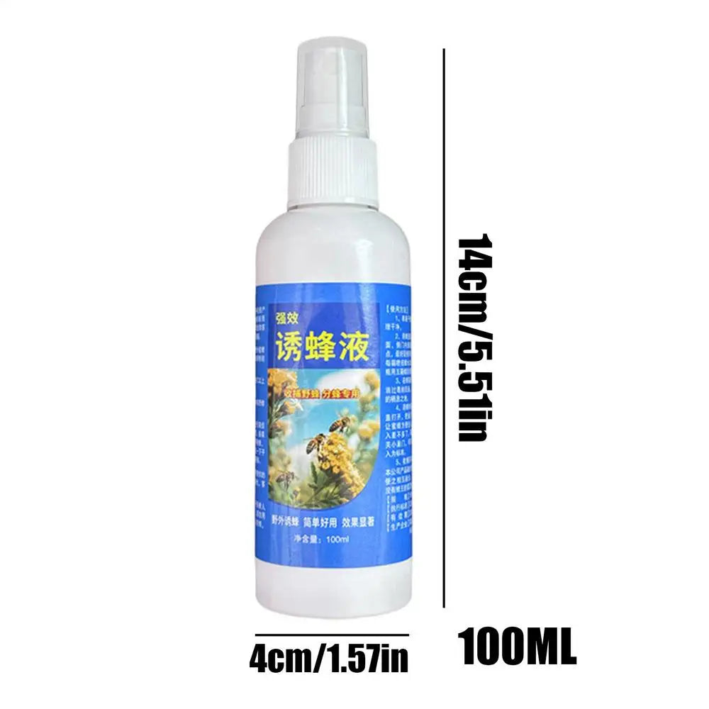 100ml Bee Attractant Spray – Pheromone Swarm Lure for Beekeepers