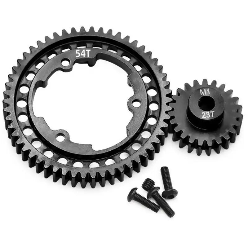RC Car Alloy Upgrade Gear Set | 46T 50T 52T 54T + 23T Pinion