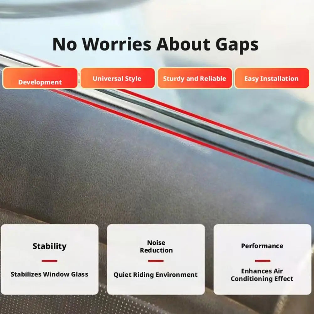 Car Rubber Weather Stripping Seal Strip | Window & Door Gap Automotive Seal Strip Peaceful Pleasures Health and Wellness