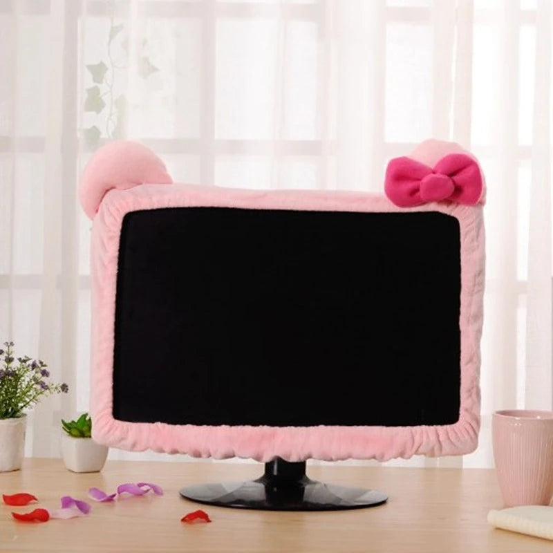 Cute Dustproof Monitor & Laptop Cover – Protective Fabric Cover