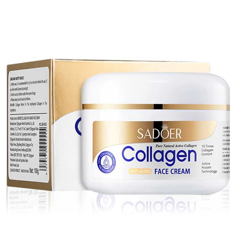SADOER Collagen Face Cream – Hydrating & Firming Moisturizer