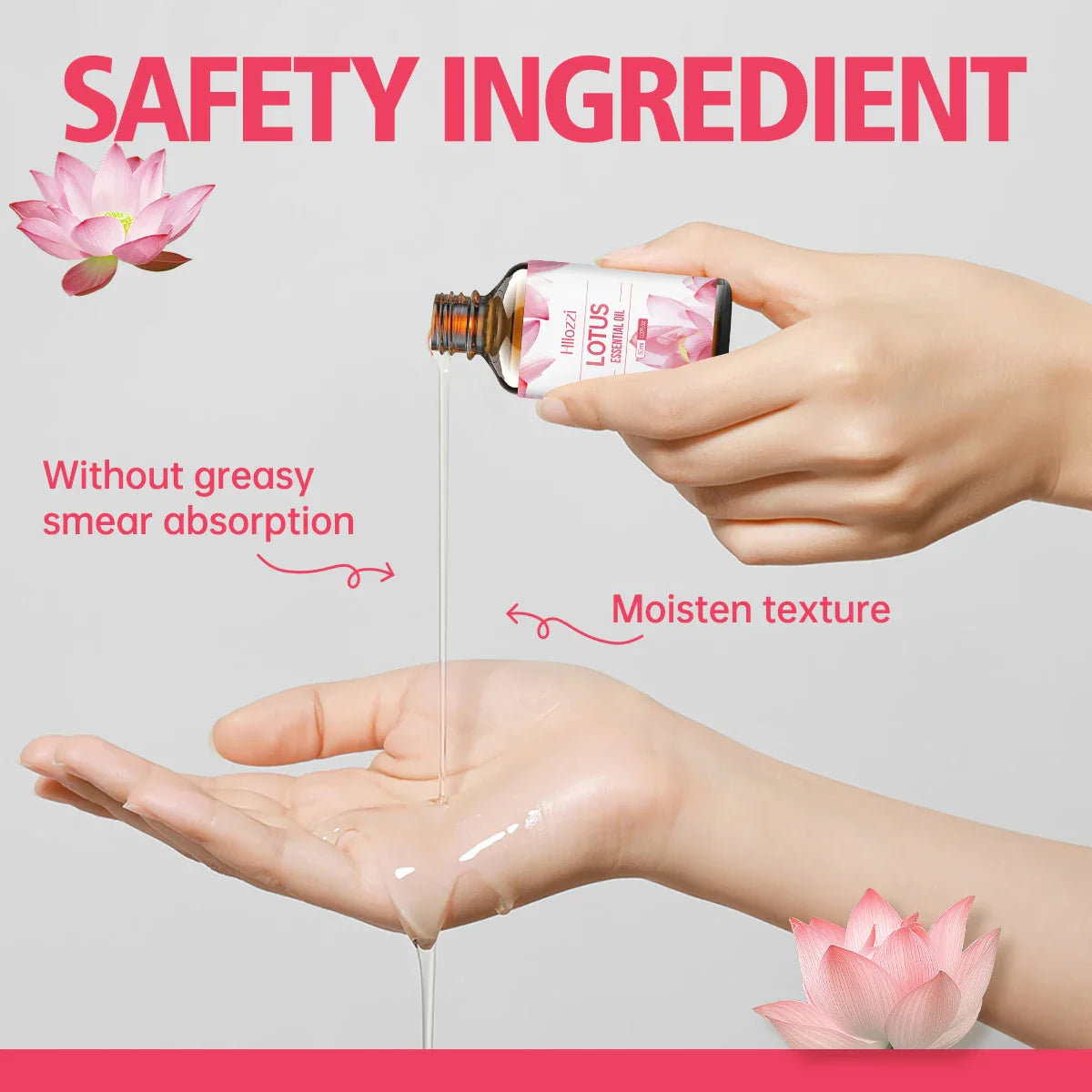 Lotus Essential Oil – Nourishing Multi-Use Oil for Face, Body & Hair
