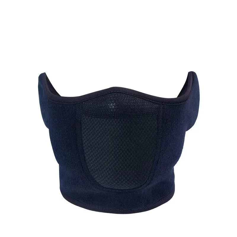 Fleece Windproof Face Mask – Winter Cycling, Skiing & Ear Warmth