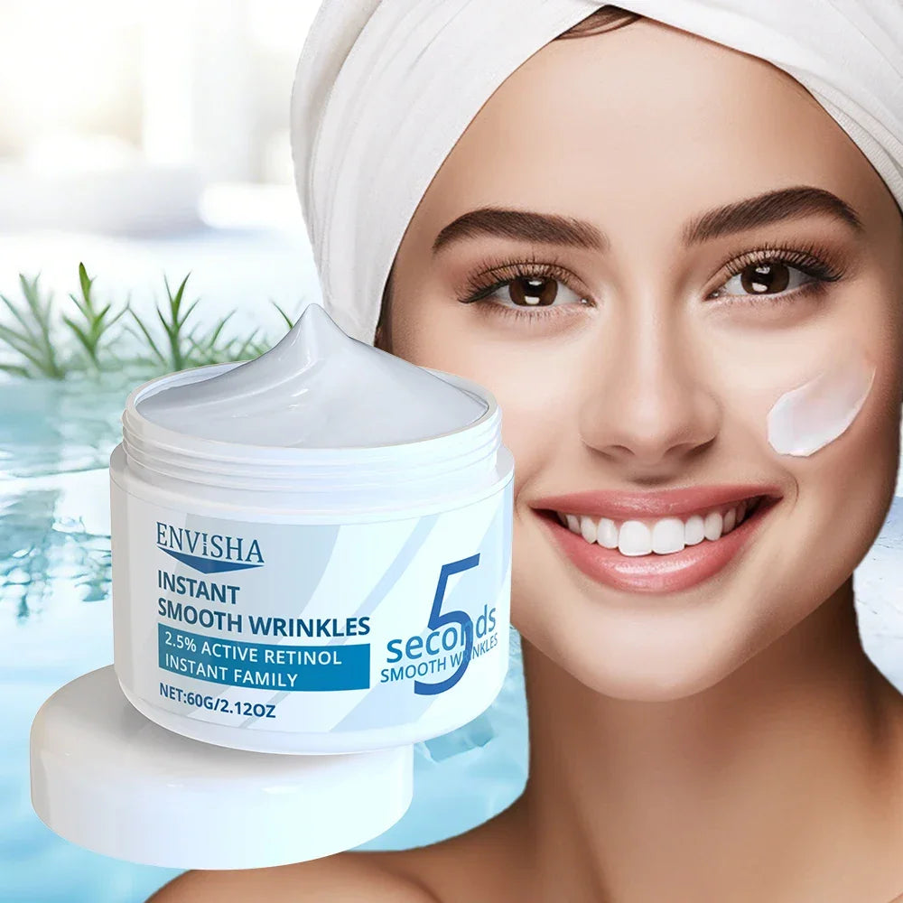 ENVISHA 5-Second Retinol Anti-Wrinkle Cream – Firming & Lifting, 60g Face Cream Peaceful Pleasures Health and Wellness