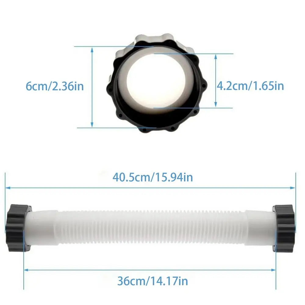 Pool Pump Replacement Hose 1.5" x 59" | Above Ground Pool