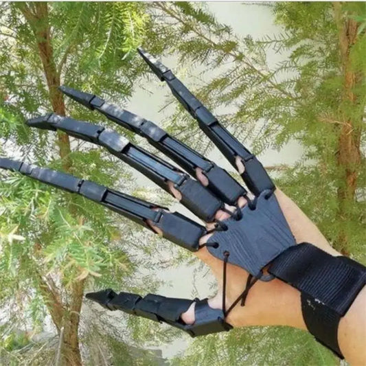 Halloween Articulated Skeleton Fingers Realistic Horror Ghost Claw Peaceful Pleasures Health and Wellness