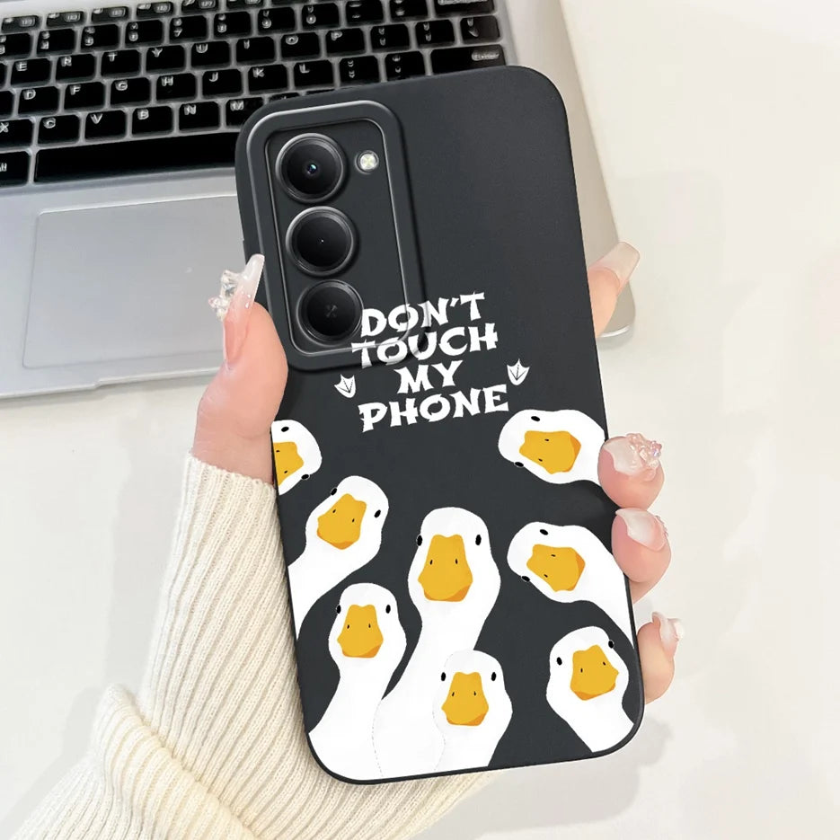 Xiaomi Redmi 15 4G/5G Cute Cartoon Shockproof Silicone Case