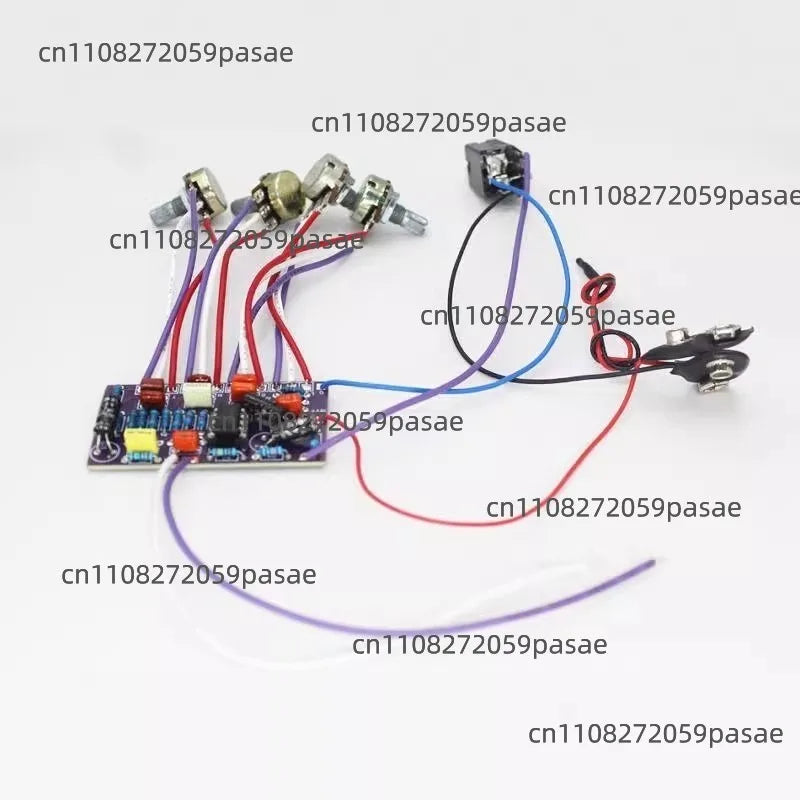 3-Band EQ Active Preamp Board – DIY Guitar & Bass Upgrade