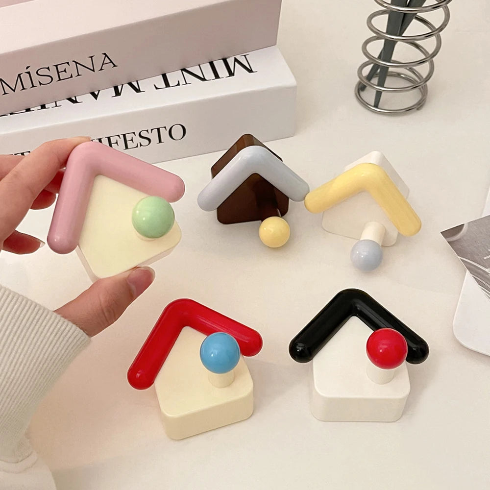 Cartoon Creative Hook Cute House Design Decoration High-value Small