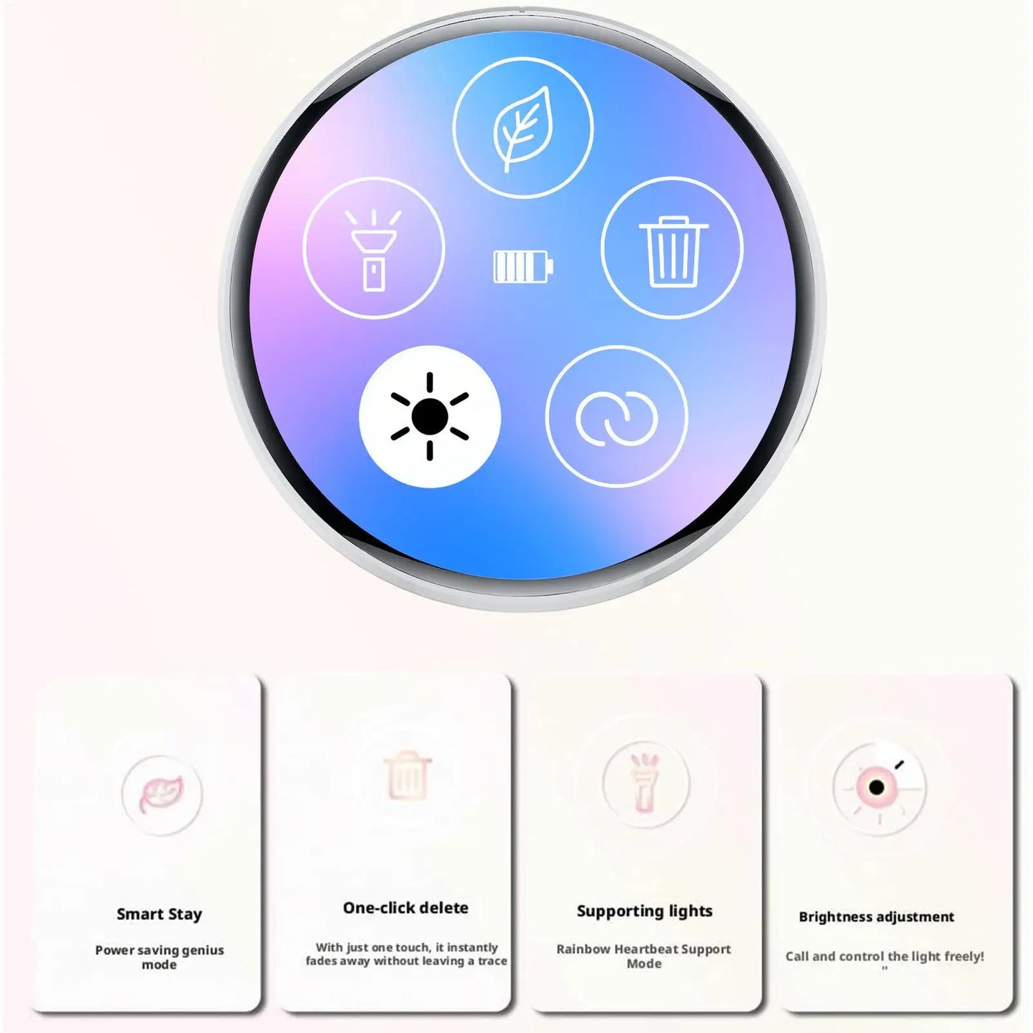 HD Touchscreen Electronic Badge – Digital Photo Display Pin