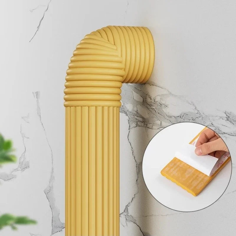 Self-Adhesive Pipe Wrap Concealer – Indoor Pipe Cover 1–4 Rolls