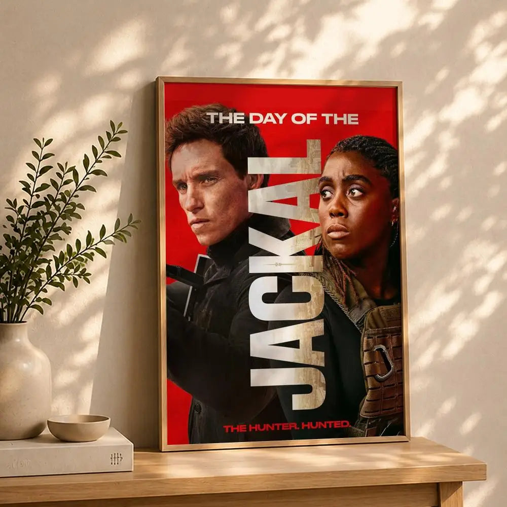 The Day of the Jackal Movie Poster – HD Waterproof Wall Art Movie Poster Wall Art Peaceful Pleasures Health and Wellness White3 30X40cmNoframe