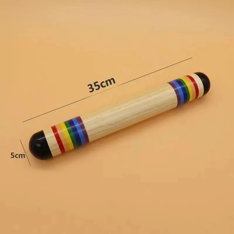 Baby Rainstick Rain Shaker Rattle Toy Orff Music Instrument Auditory