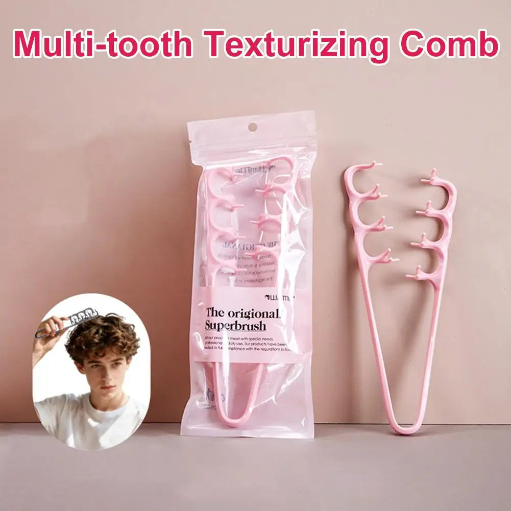 Volumizing Wide-Tooth Texture Comb for Men – All Hair Types Hair Styling Comb Peaceful Pleasures Health and Wellness