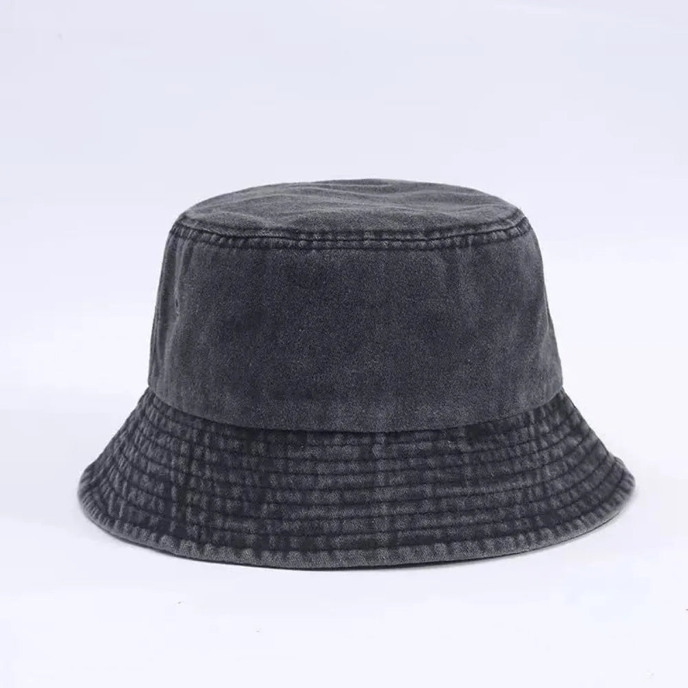 Unisex Cotton Bucket Hat | Sun Protection Fisherman Cap