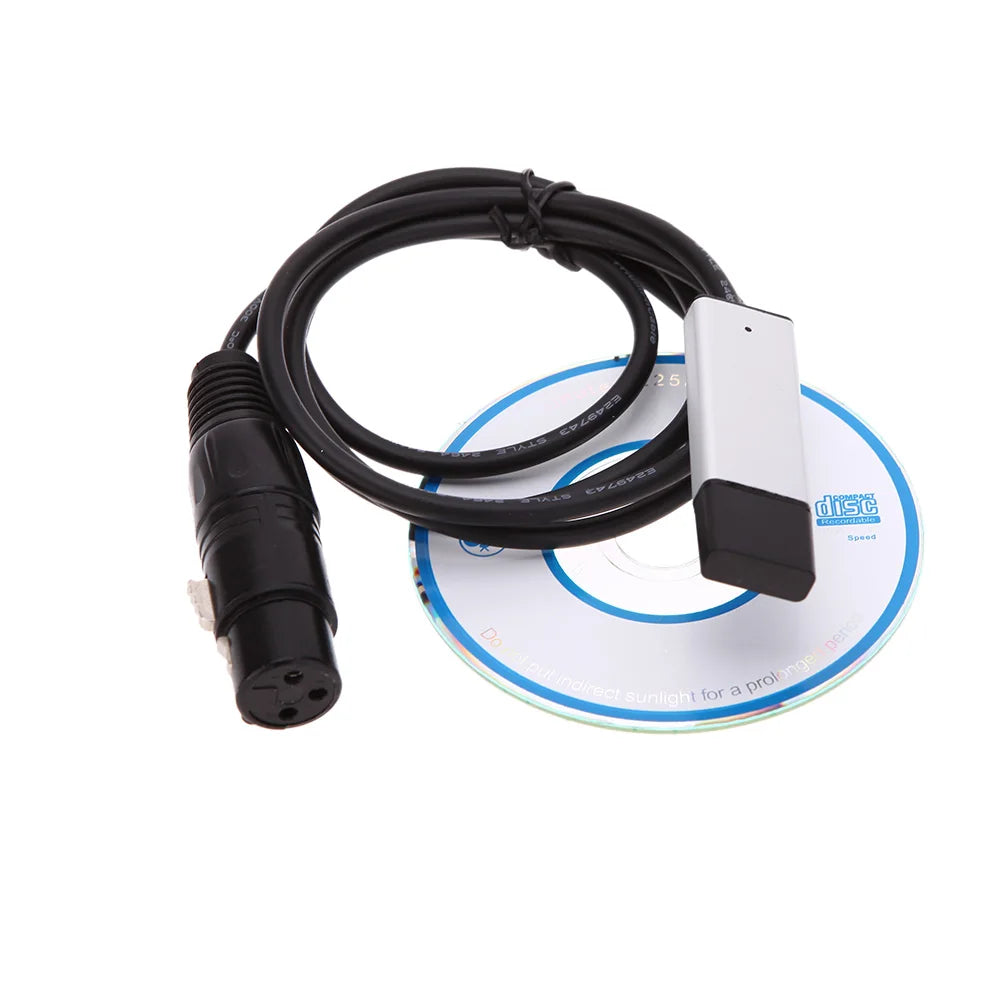 Lixada DMX512 Computer Stage Lighting Controller Dimmer USB DMX