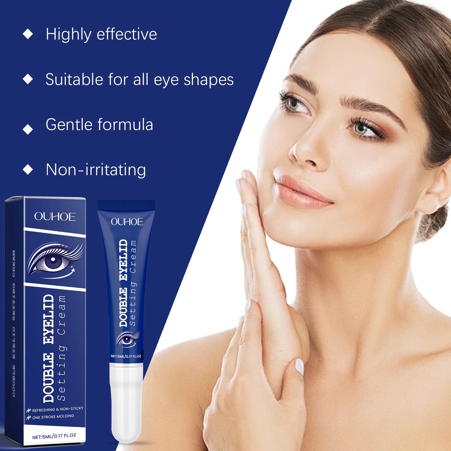 Double Eyelid Shaping Cream | Waterproof Lifting & Long-Lasting