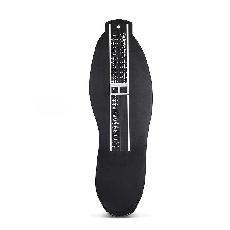 UK/EU Hot Sale Plastic Foot Measuring Device Adult Foot Ruler Foot Length Measurement Gauge for Buying Shoes Promotional Gifts Peaceful Pleasures Health and Wellness