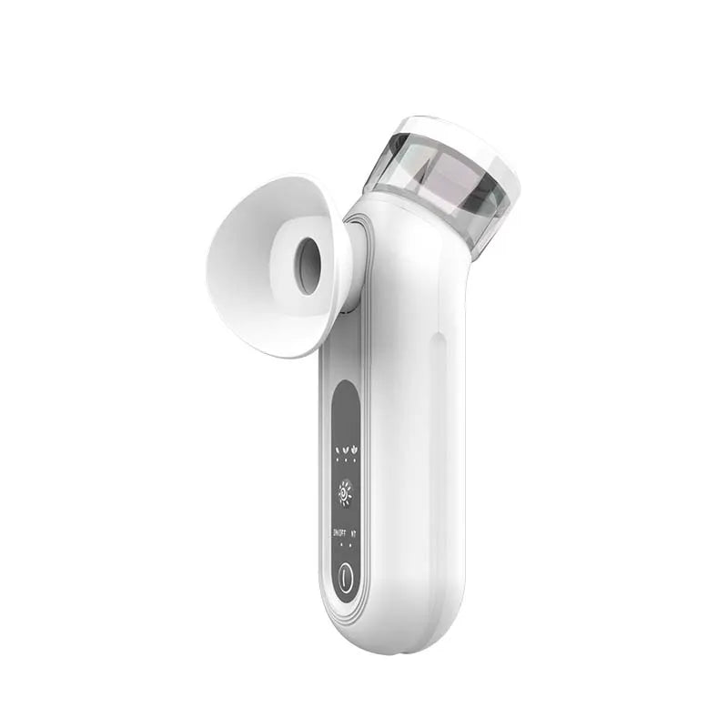 Hot Cold Compress Eye Steamer Relieve Fatigue Dry Eyes Moisturizing Heating Face Eye Massager Mask Humidifier Mist Nano Sprayer Peaceful Pleasures Health and Wellness WHITE