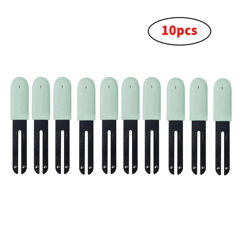 HHCC Flower Monitor Flora Garden Care Plant Grass Soil Water Fertility Smart Tester Sensor Flower Gardening Detector For Xiaomi Peaceful Pleasures Health and Wellness Green 10pc