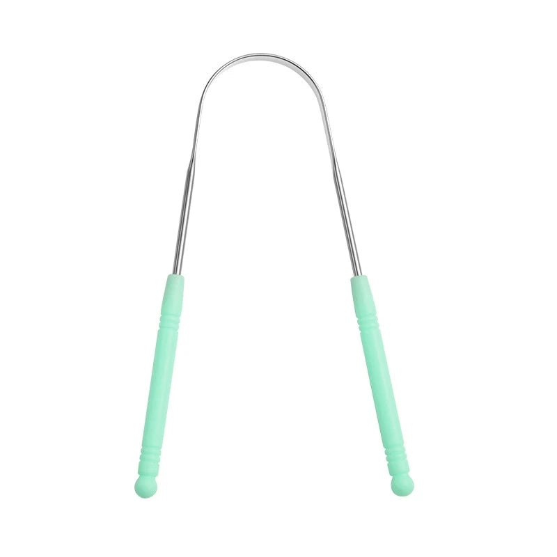 Stainless Steel Tongue Scraper | Daily Oral Hygiene Tool