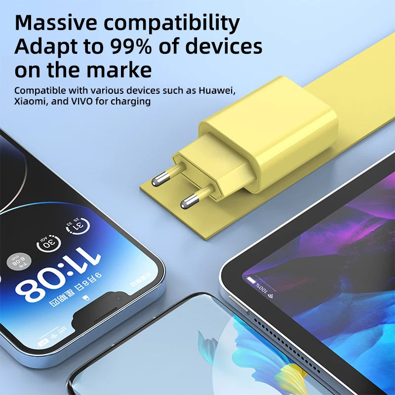 10W USB Wall Charger 5V 2A | EU & US Plug for iPhone Samsung