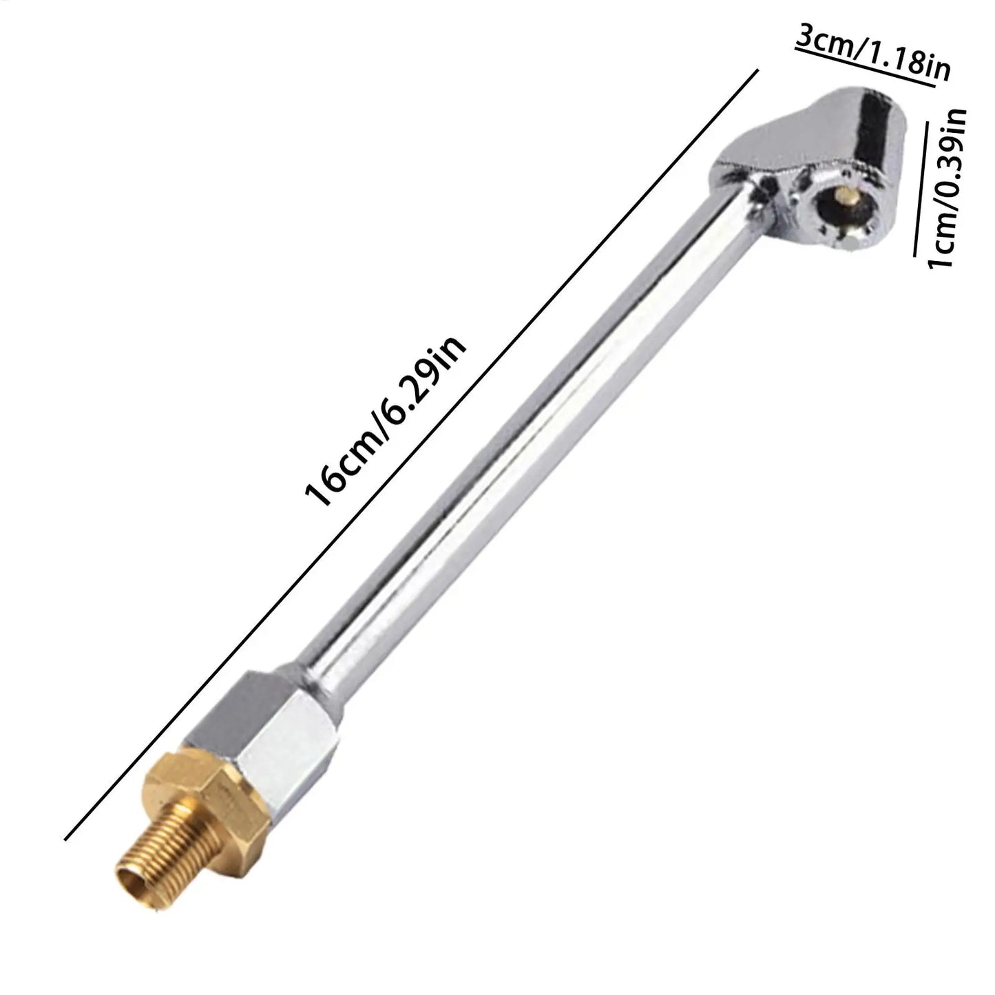 Locking Air Chuck Quick-Connect Leak-Proof Tire Inflator