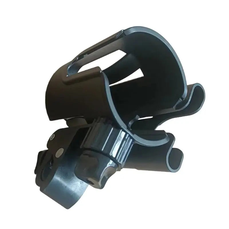 Universal Stroller Cup Holder 360° Base & Phone Pocket – Black