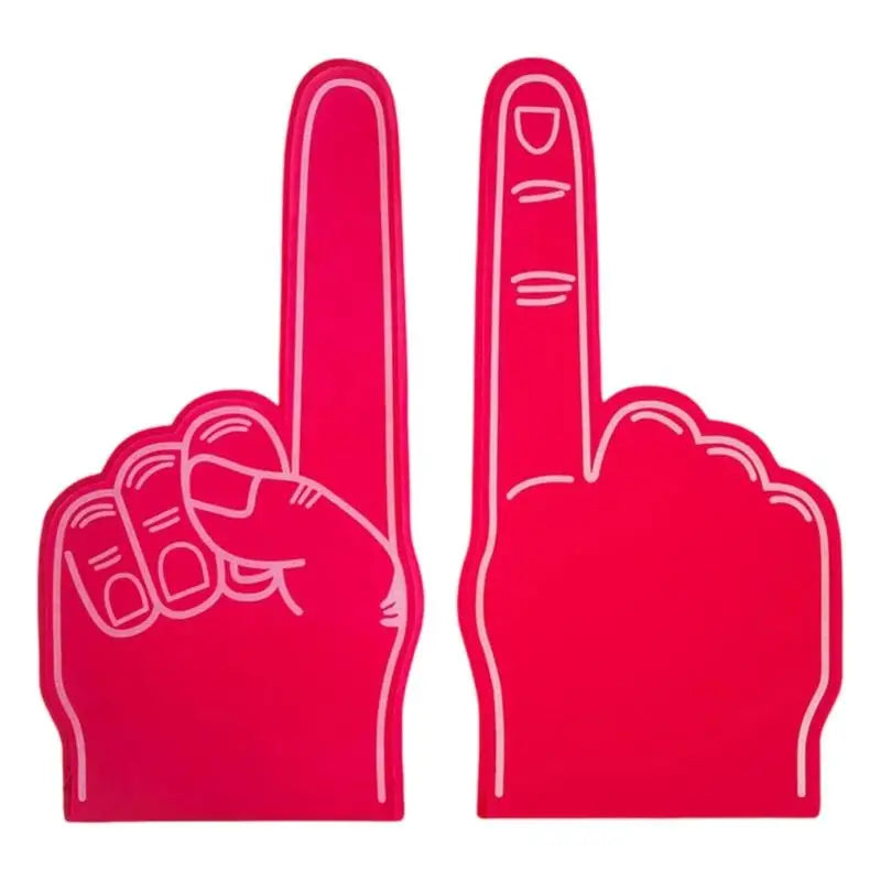 Oversized Foam Cheering Hands 2 Pack – Sports Fan Props