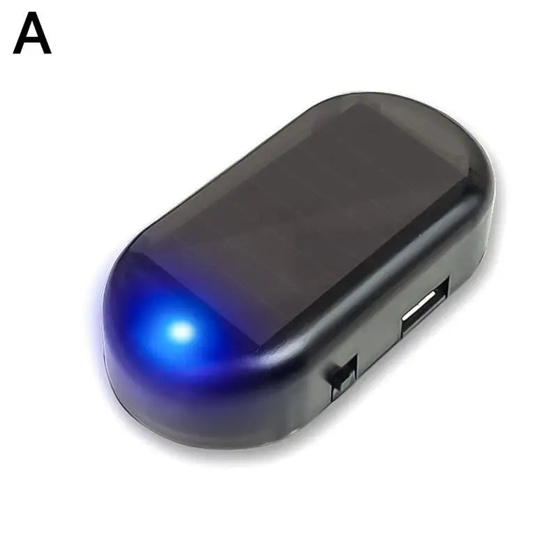Solar Dummy Car Security Light – LED Simulated Alarm Warning Lamp