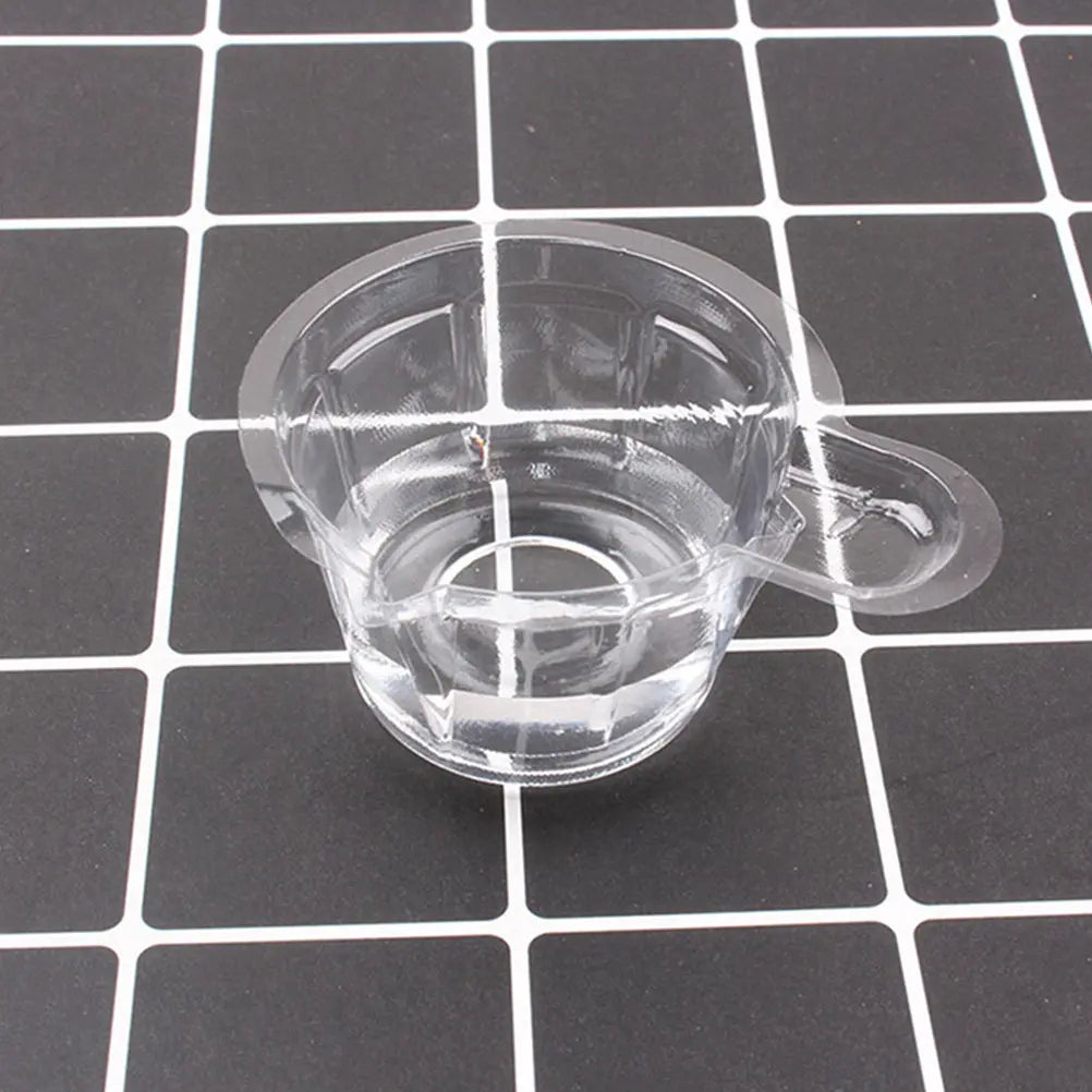 100Pcs Plastic Mixing Cups for Epoxy Resin Glue Mixing Cups DIY Resin Crafts Mold Cup Dispenser Epoxy Craft Supplies Peaceful Pleasures Health and Wellness