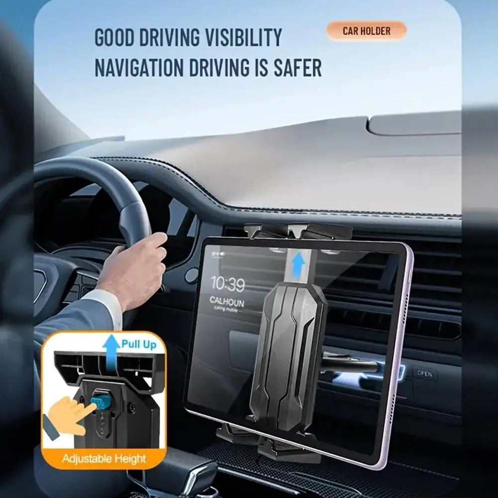 Tablet Car Mount Holder for iPad and Samsung Devices Peaceful Pleasures Health and Wellness