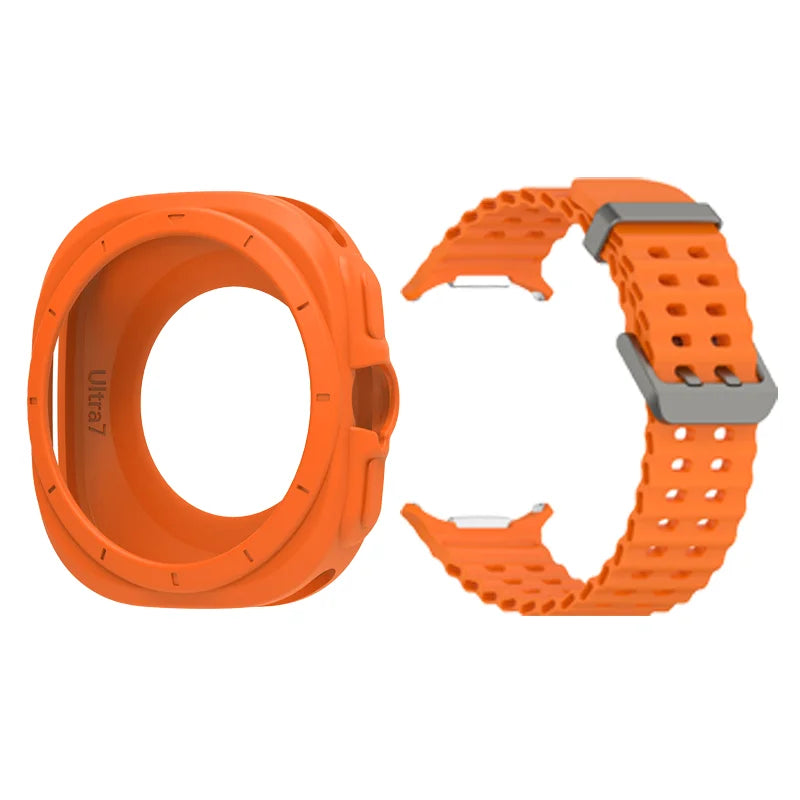 Silicone Case & Band for Samsung Galaxy Watch Ultra 47mm