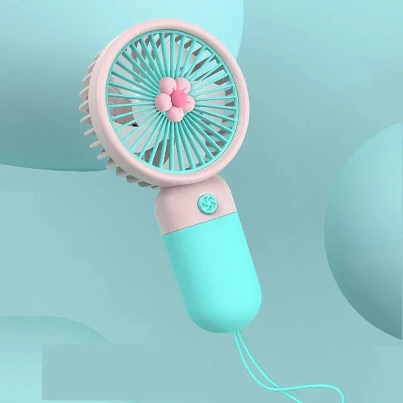 USB Mini Handheld Fan – Portable Quiet Desktop Fan