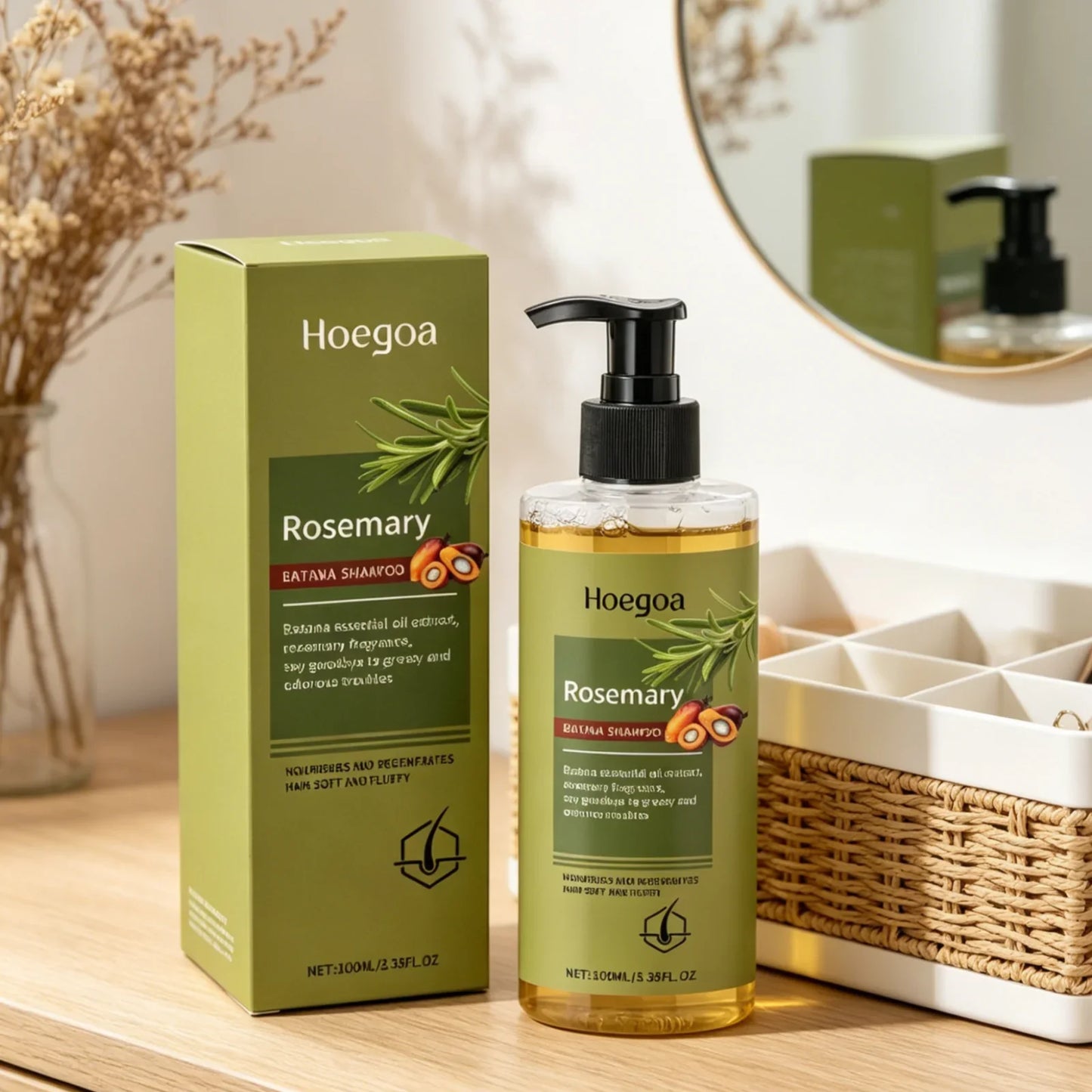 Hoegoa Anti-Dandruff Shampoo Deep Cleansing Scalp Care 100ml