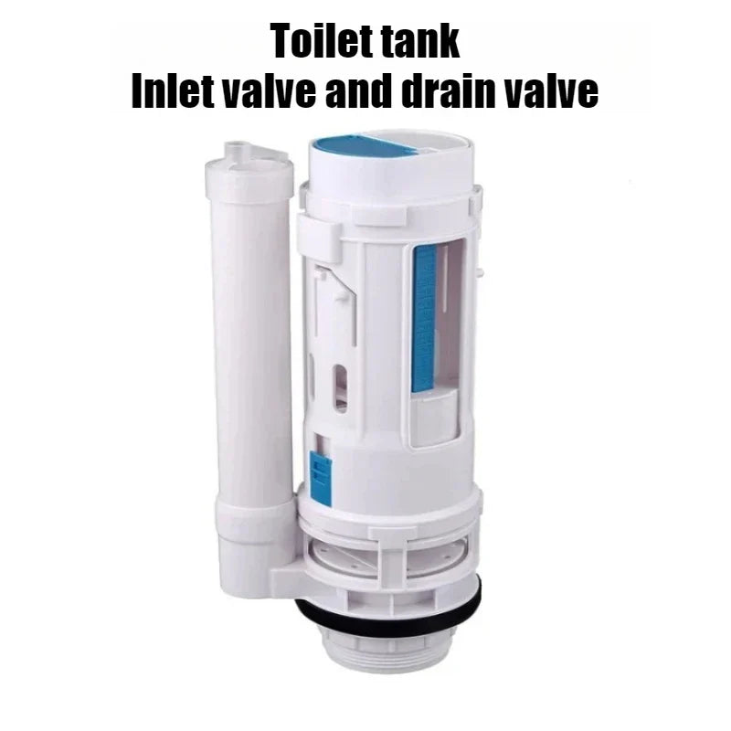 Dual Flush Toilet Cistern Valve – Two-Button Fill & Drain Kit