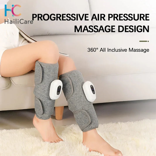 Wireless 360° Air Compression Leg & Calf Massager | Hailicare Air Compression Massager Oasis Select