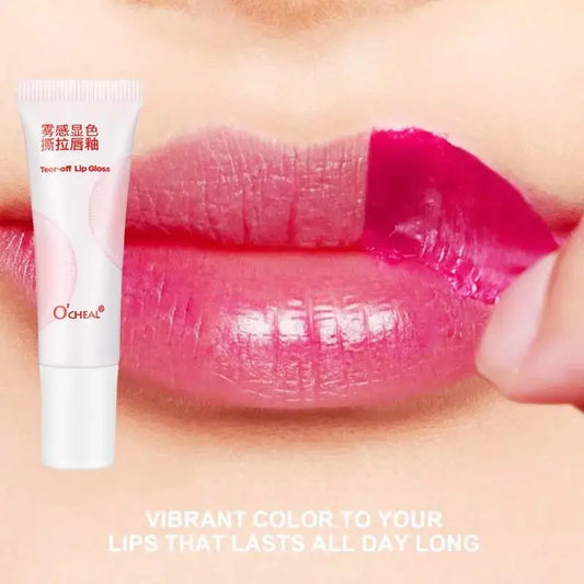 OCHEAL Peel-Off Liquid Lip Gloss – Matte Velvet, Waterproof Peel-Off Lip Gloss Oasis Select