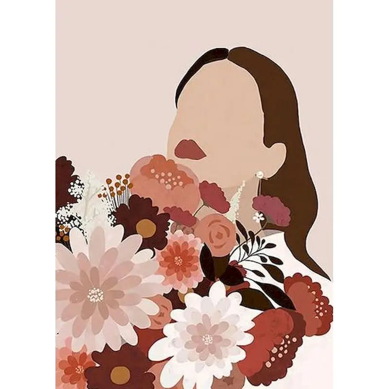 Paint by Numbers Interior Figure Canvas Kit 60x75cm | GATYZTORY