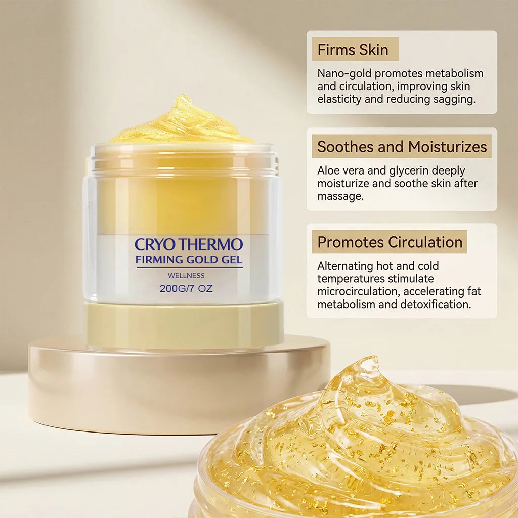 Cryo Thermo Firming Gold Gel | Body Tightening & Anti-Aging