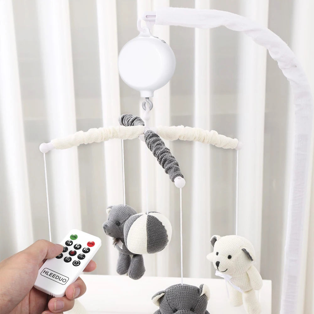 Baby Crib Musical Mobile Music Box | 35 Songs & Remote