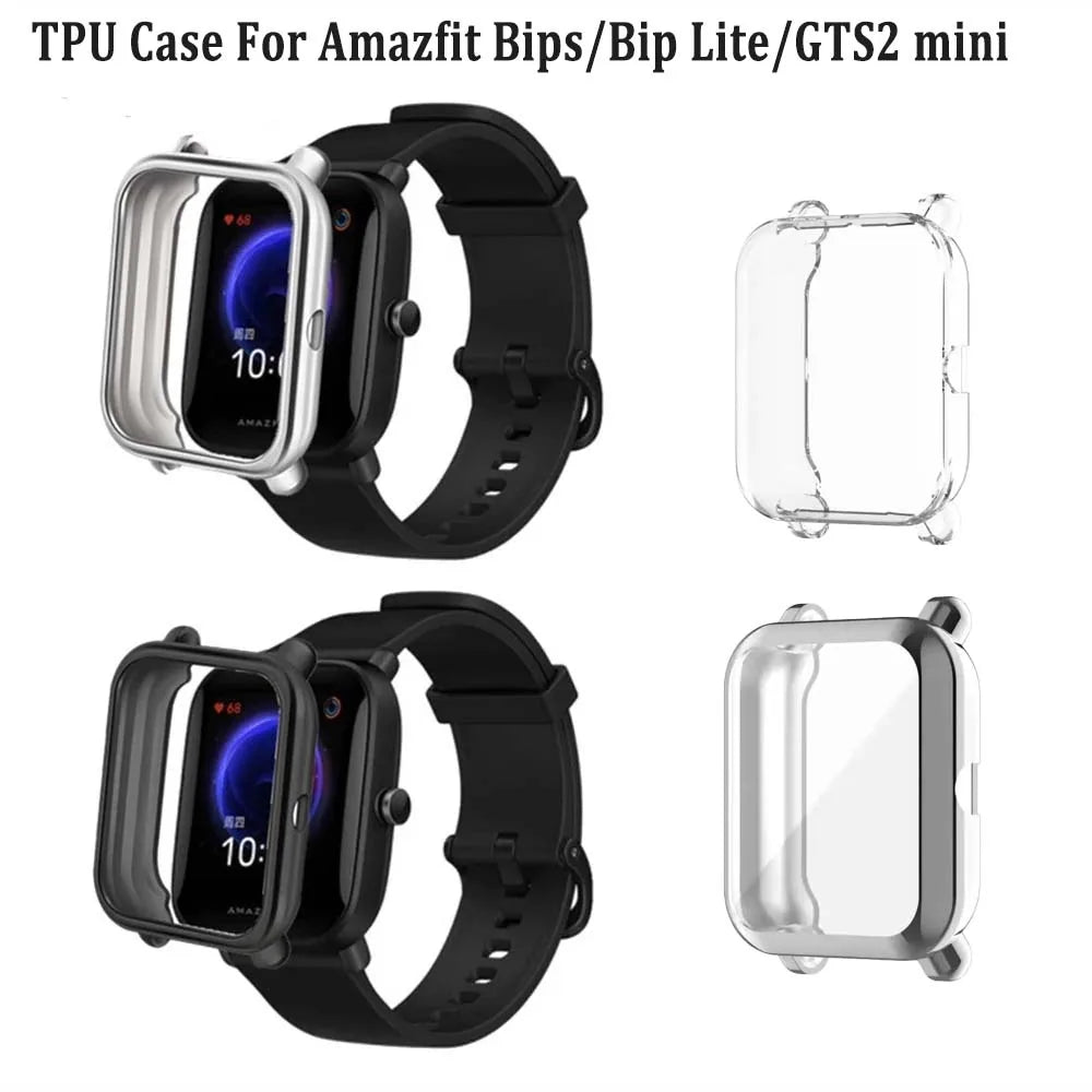 TPU Protective Case for Amazfit GTS2 Mini, Bip & Bip U Pro Peaceful Pleasures Health and Wellness