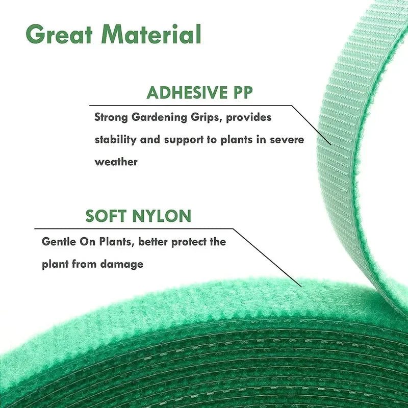 Nylon Plant Ties Garden Twine Straps 2M 5M 10M Rolls Garden Plant Ties Peaceful Pleasures Health and Wellness