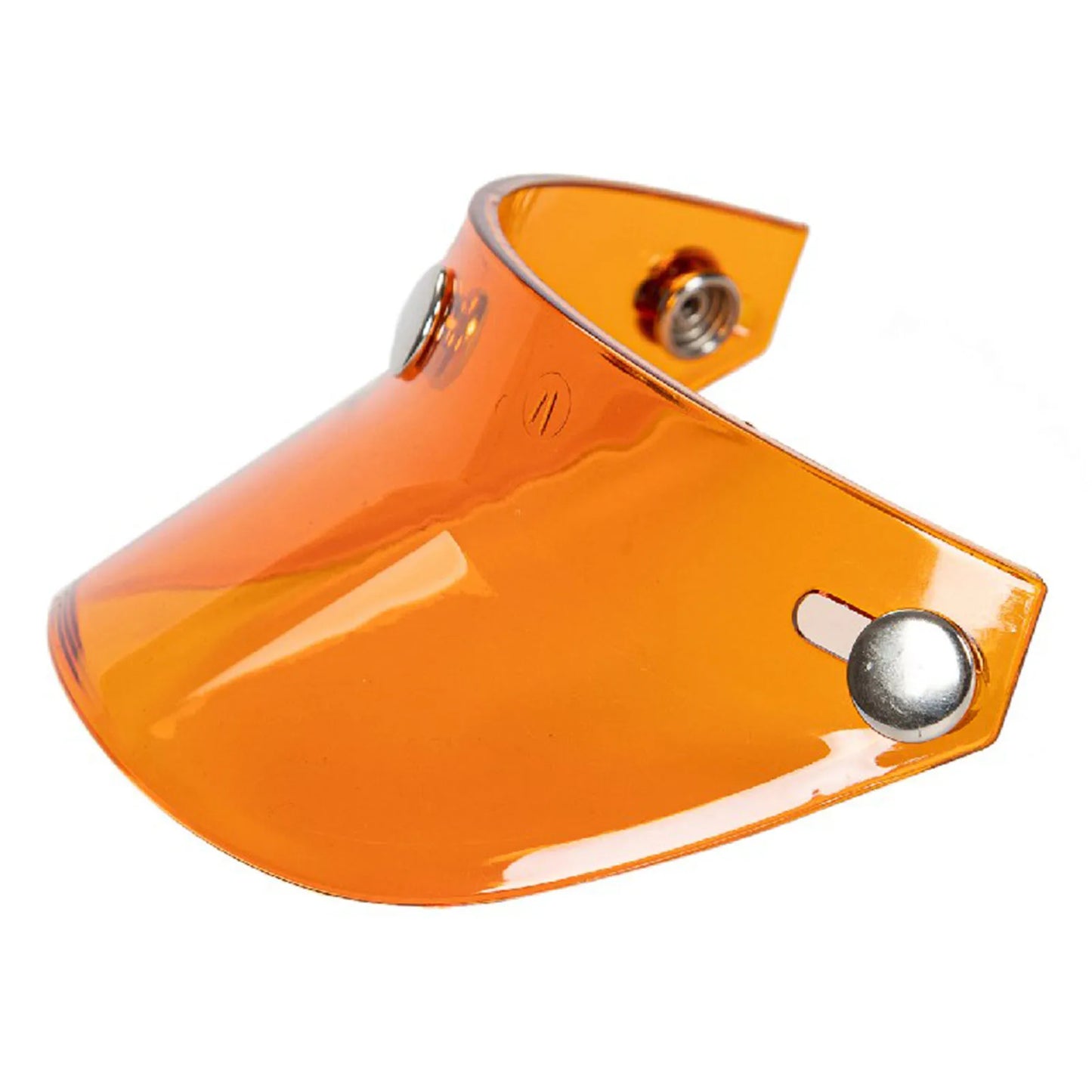 Universal 3-Snap Flip-Up Visor Wind Shield | Open Face Helmet