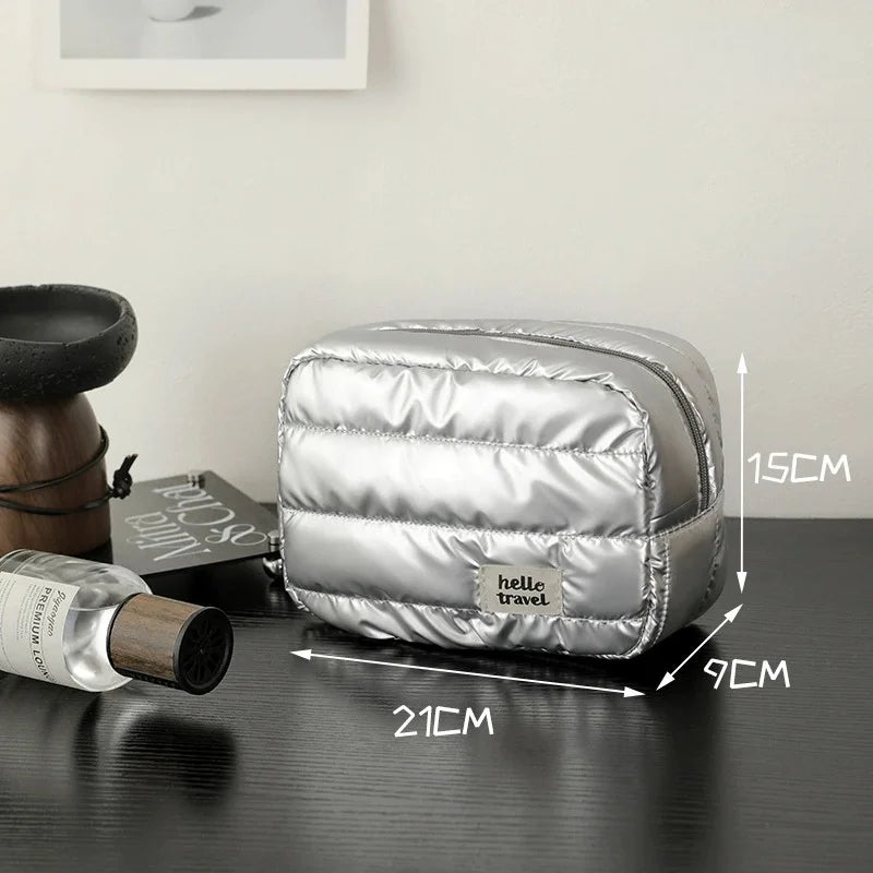 Large Waterproof Travel Makeup Bag – Women's Cosmetic Organizer
