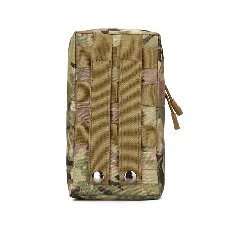 Tactical Molle System Medical Pouch 600D Utility EDC Tool Accessory Waist Pack Phone Case Airsoft Hunting Bag Outdoor Equipment Peaceful Pleasures Health and Wellness