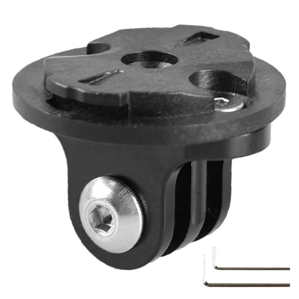 Aluminum Bike Camera & Light Mount Adapter – Garmin GoPro Peaceful Pleasures Health and Wellness Convex United States