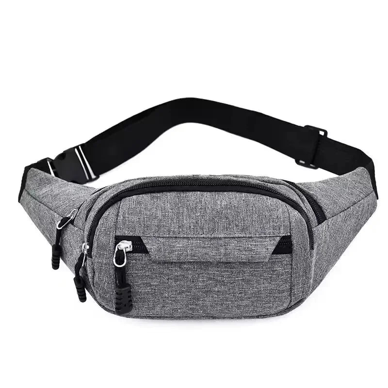 Large Capacity Waterproof Waist Bag – Unisex Belt Pouch Waist Belt Bag Peaceful Pleasures Health and Wellness